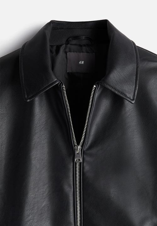 H&M - Regular fit jacket - black