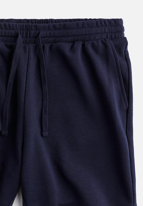 H&M - Regular fit sweatshorts - navy blue