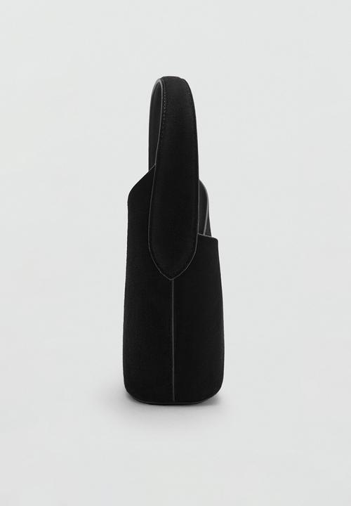 MANGO - Cata bucket bag - black