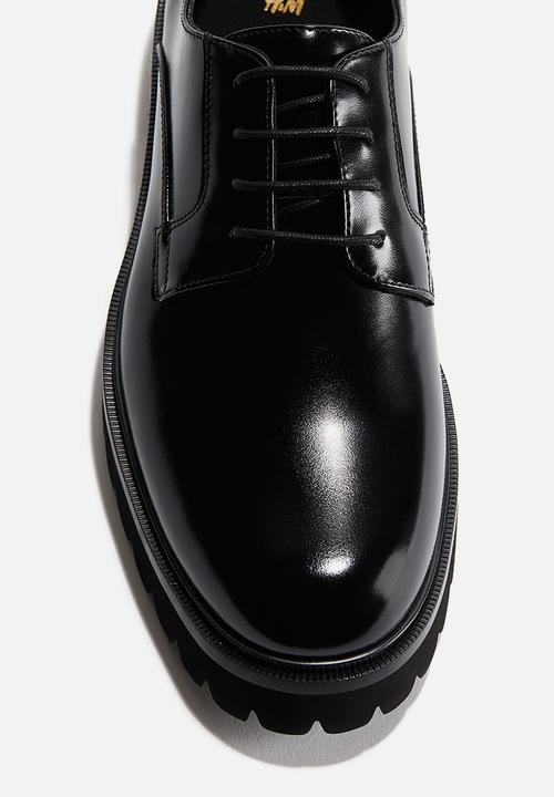 H&M - Chunky derby shoes - black