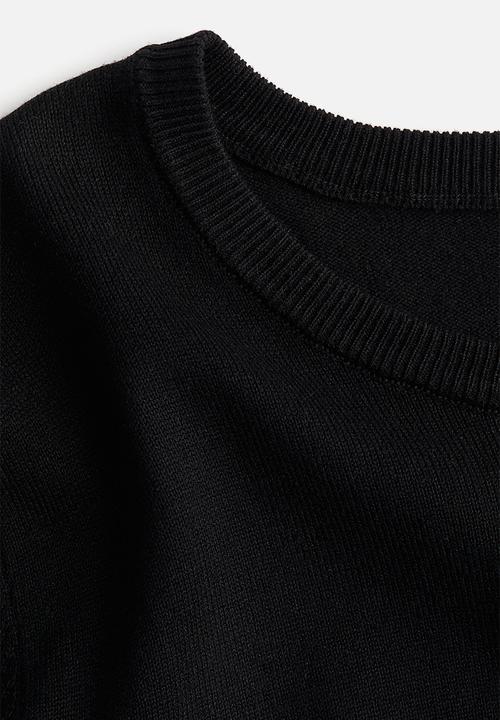 H&M - Fine-knit jumper - black