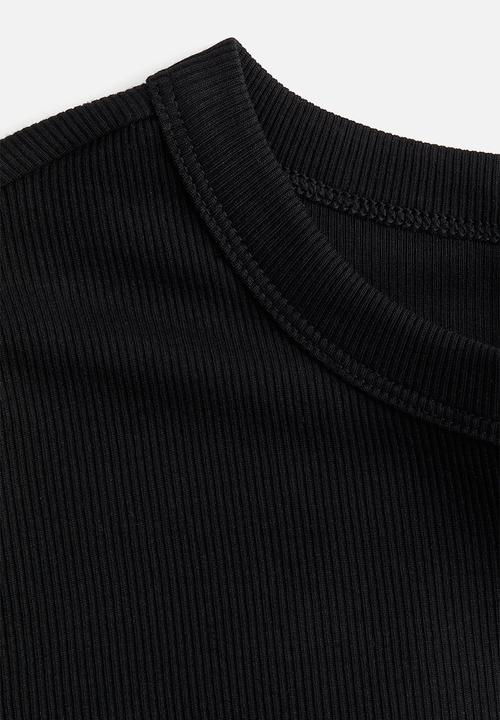 H&M - Long-sleeved top - black