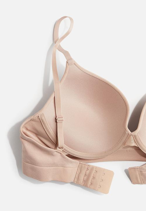 H&M - Seamless push-up-bra - beige