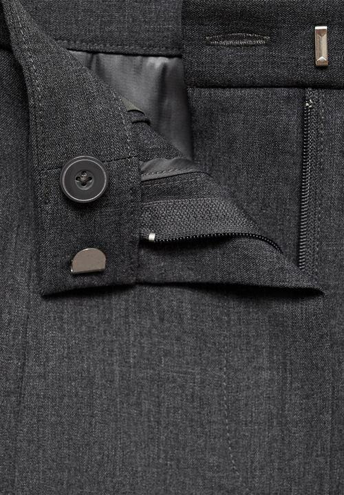 MANGO - Trousers Gera - Grey