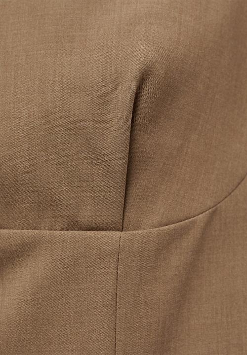 MANGO - Vest Casiopea -  Medium Brown