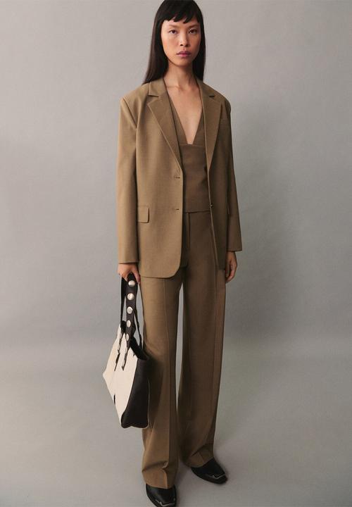 MANGO - Vest Casiopea -  Medium Brown