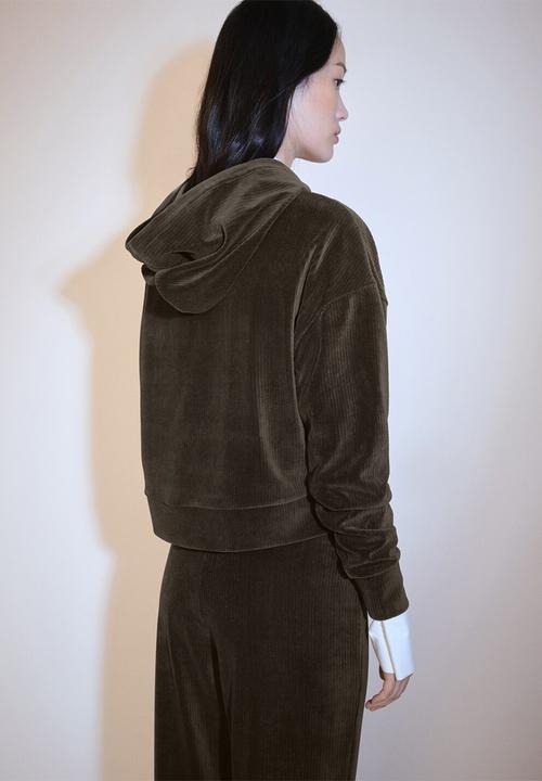 MANGO - Sweatshirt pana - beige/khaki