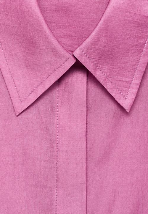 MANGO - Shirt Contra - Pink