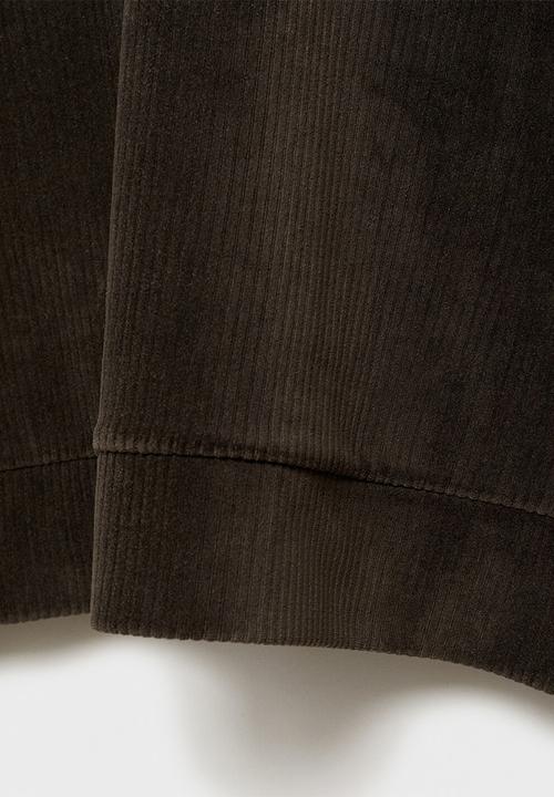 MANGO - Plus sweatshirt pana - beige/khaki