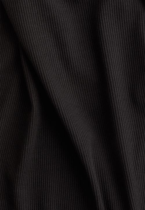 H&M - Ribbed thong body - black
