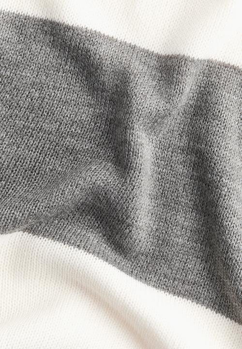 H&M - Jumper - cream striped