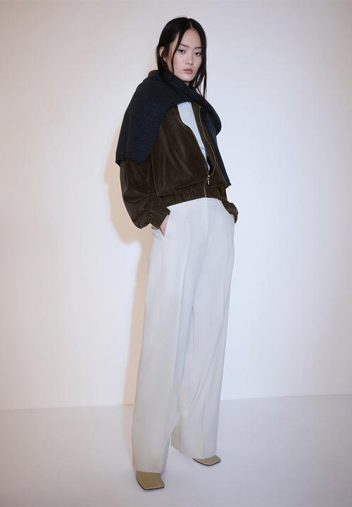 MANGO - Jacket (Cazadora) Pana - Beige/Khaki