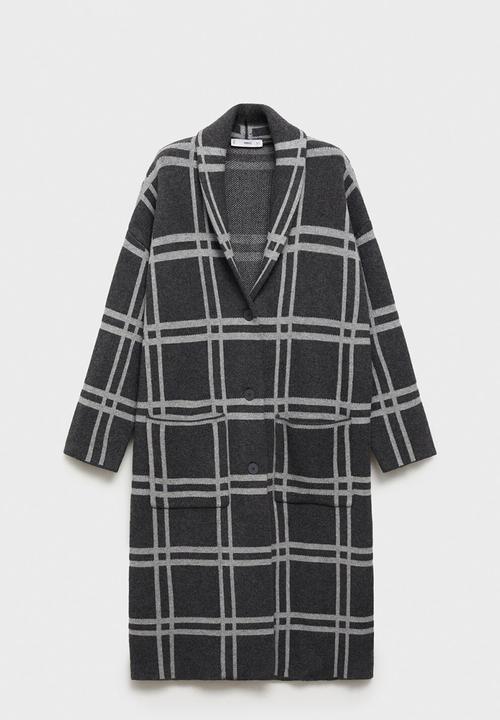 MANGO - Coat Robin - Charcoal