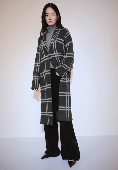 MANGO - Coat Robin - Charcoal
