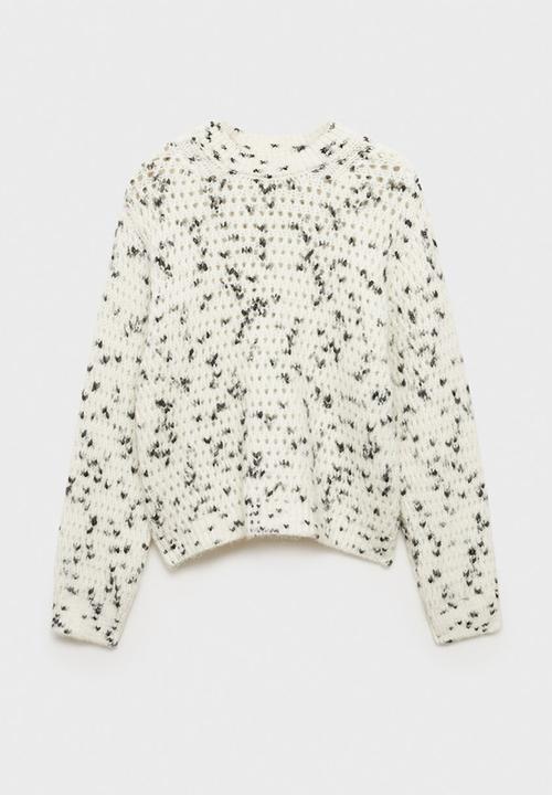 MANGO - Sweater Dalmi - Natural