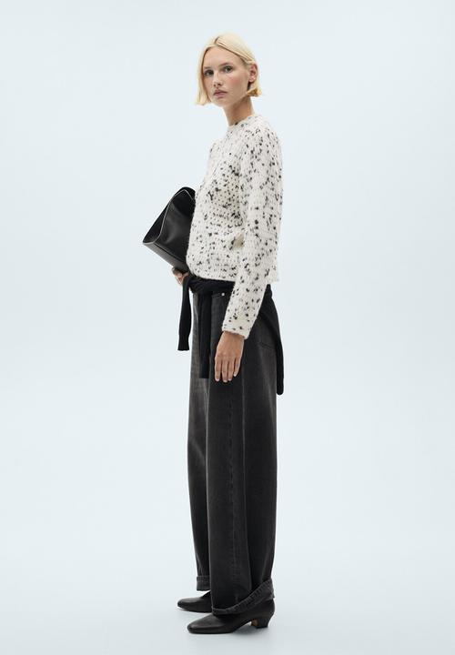 MANGO - Sweater Dalmi - Natural
