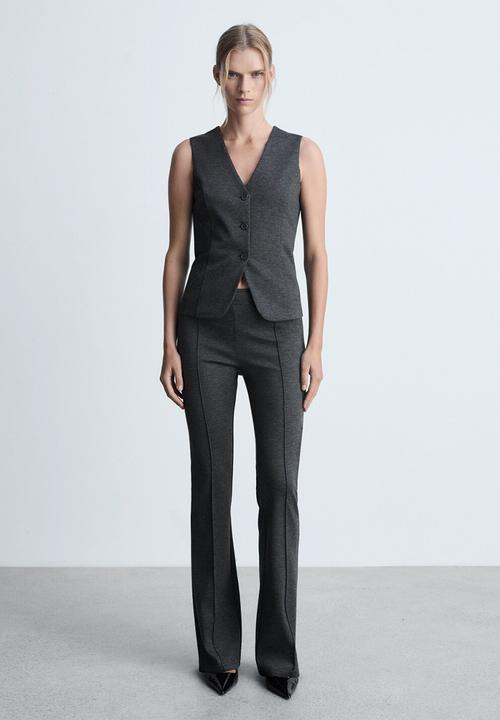 MANGO - Vest Jesse -  Grey