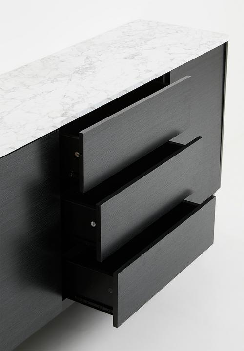 Sixth Floor - Liberty Side Board-Black