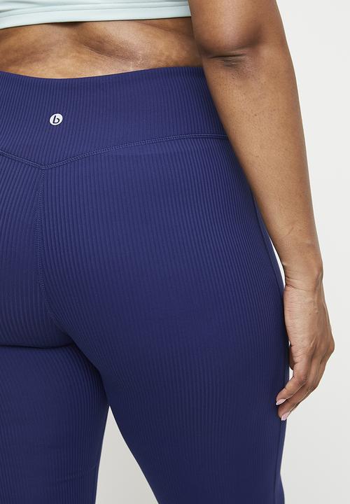 Cotton On - Plus Reform Rib Flare - Heritage Blue