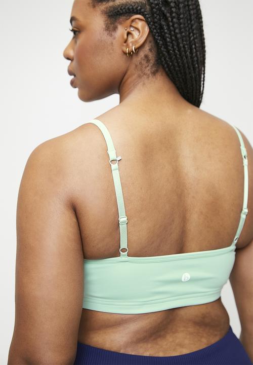 Cotton On - Plus Workout Yoga Crop - Silt Green