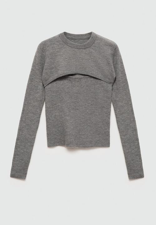 MANGO - Sweater Castle - Charcoal