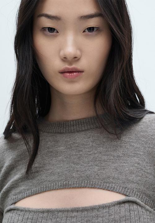 MANGO - Sweater Castle - Charcoal