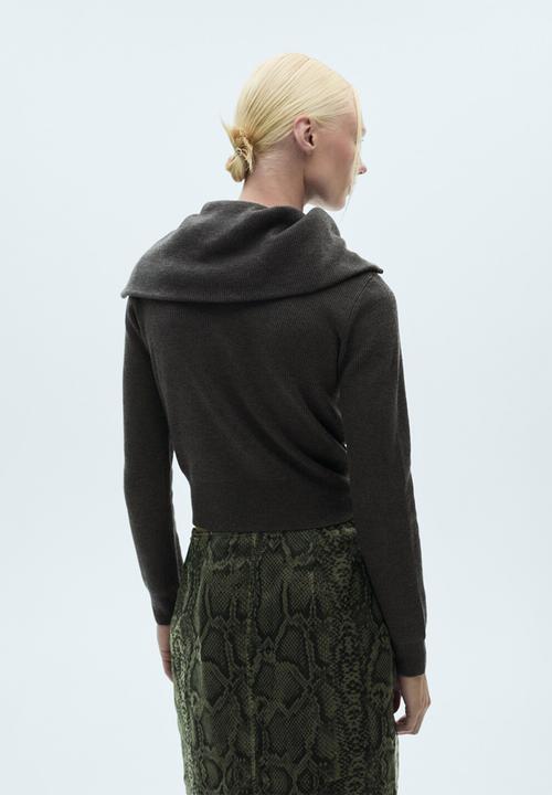 MANGO - Sweater Ersilia - Charcoal