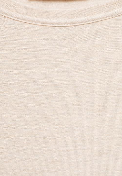 MANGO - Plus T-Shirt Second - Light/Pastel Brown