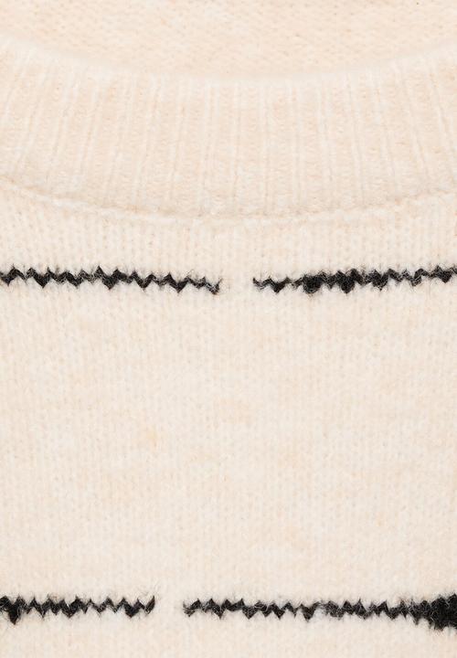 MANGO - Sweater tiger - light pastel brown