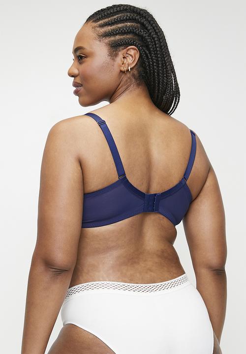 DORINA - Curvy talia wired bra - blue