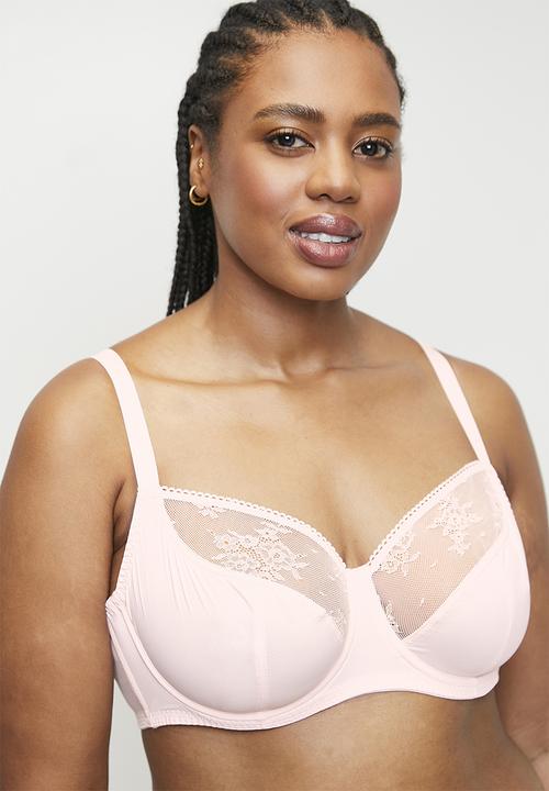 DORINA - Curvy talia wired bra - pink