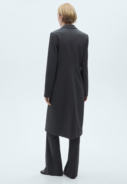 MANGO - Coat Ariete - Gray