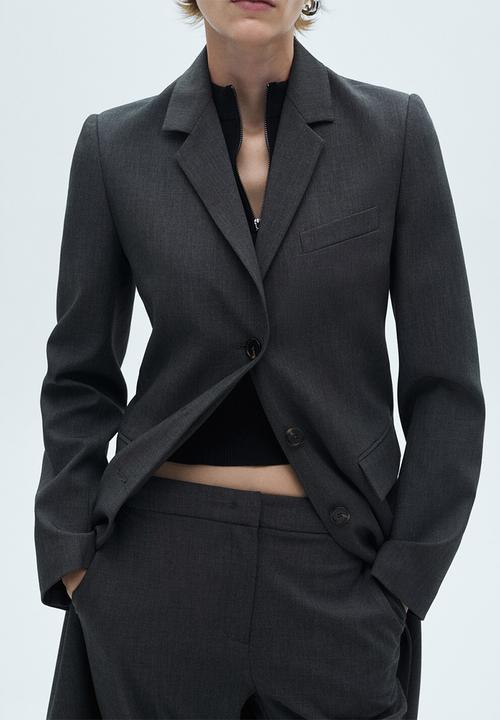 MANGO - Coat Ariete - Gray