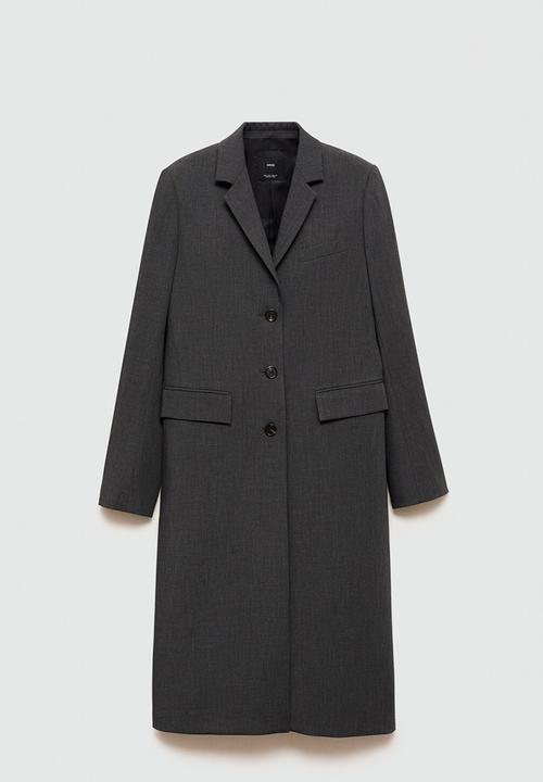 MANGO - Coat Ariete - Gray