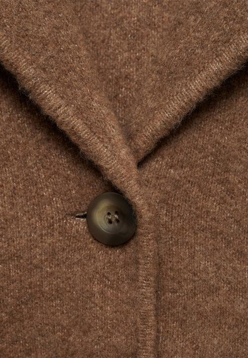 MANGO - Plus Jacket Salma - Medium Brown