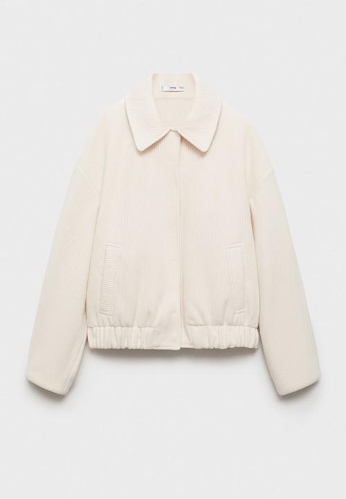 MANGO - Jacket sky - natural