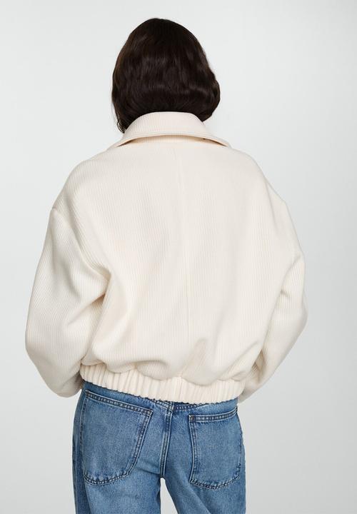 MANGO - Jacket sky - natural