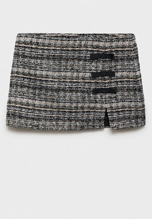 MANGO - Skirt Ziggy - Black