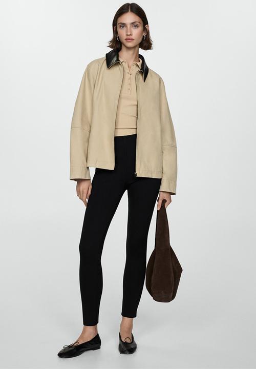 MANGO - Leggings Bon - Black1