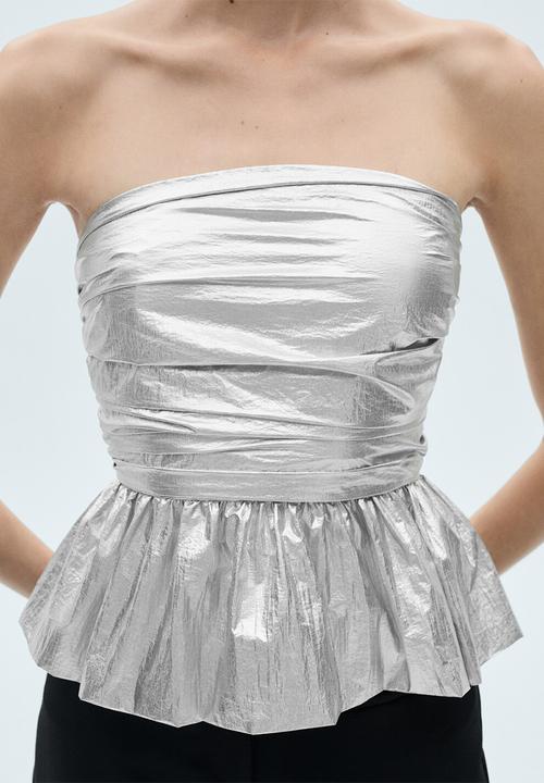 MANGO - Top Baloon - Silver