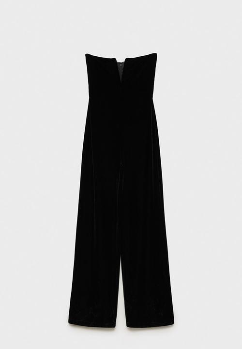 MANGO - Jumpsuit Xtauro - Black