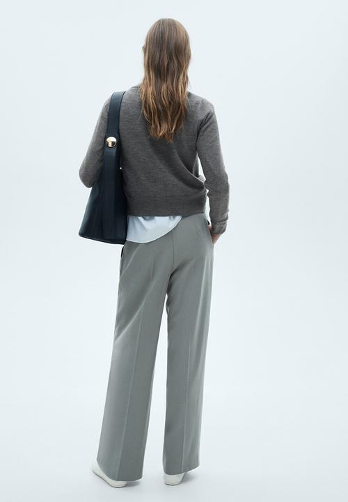 MANGO - Cardigan Nekko - Dark Grey