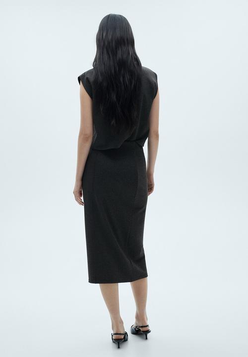 MANGO - Skirt Clint -  Grey
