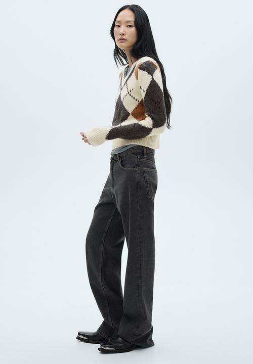 MANGO - Sweater Rombin - Light Beige