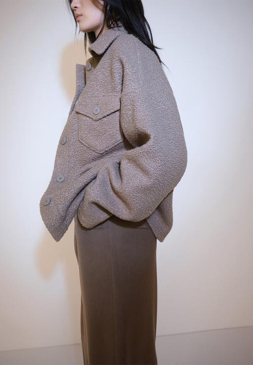 MANGO - Jacket Missouri - Brown