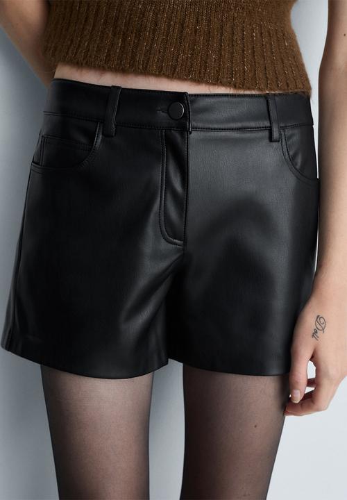 MANGO - Shorts Bonnie -  Black