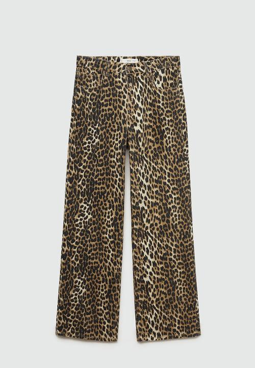 MANGO - Jeans Leo -  Brown