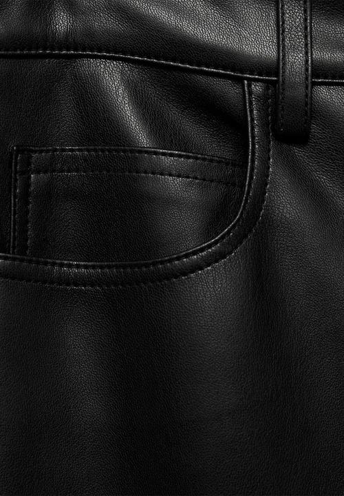 MANGO - Trousers Connie -  Black