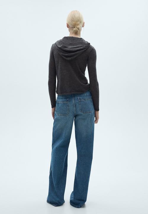 MANGO - Sweater Bulmin - Charcoal
