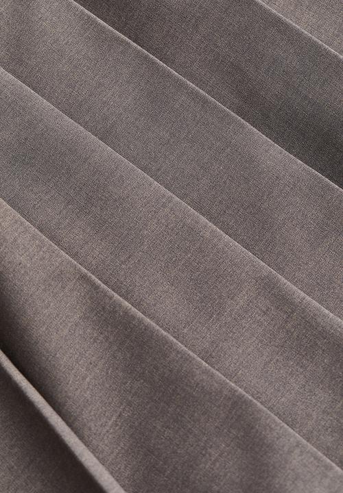 H&M - Pleated mini skirt - grey marl